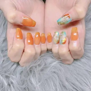 ネイル 個室ネイルサロンDolly  Girl〜ドーリーガール〜所属・DollyGirl KYOKOのネイルデザイン