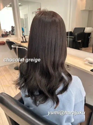 ロング カラー パーマ ヘアアレンジ メンズ ワット 原宿のヘアスタイル