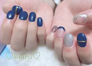 ネイル まるみ ♡のネイルデザイン