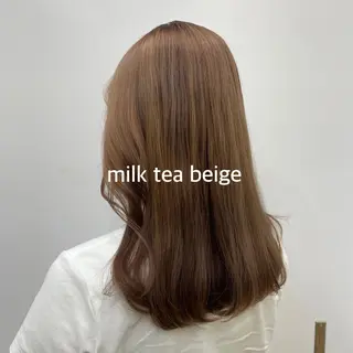 ロング 暖色カラー推し/ トヤエリコのヘアスタイル