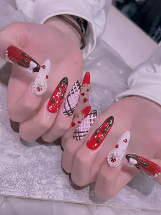 ネイル 長さだし専門店 M2 rikaのネイルデザイン