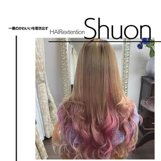 ロング ヘアアレンジ マツエク・マツパ KITTY 立川のネイルデザイン