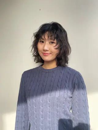 ショート パーマ Toiro 横浜所属・🎀レイヤー/パーマ カラー/ai🎀のヘアスタイル