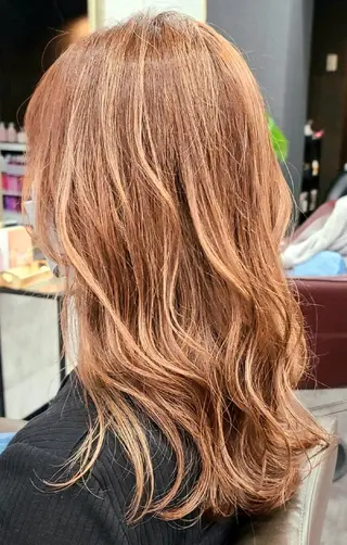 セミロング 井澗 修二のヘアスタイル