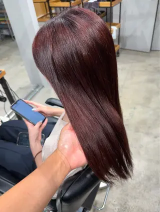 セミロング 骨格・似合わせカット 【原宿】Fukaのヘアスタイル