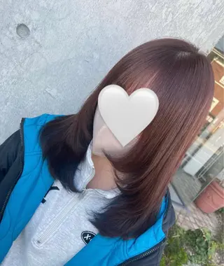 ミディアム カラー nook’所属・【nook’】 maiのヘアスタイル