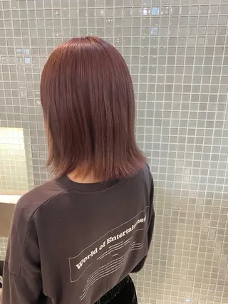 ミディアム カラー LA KING KYOTO所属・レイヤーカット/ miranのヘアスタイル