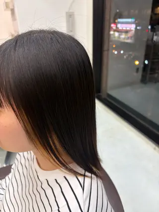 セミロング WILL西宮店所属・WILL西宮野崎琴水 /透明感カラーのヘアスタイル