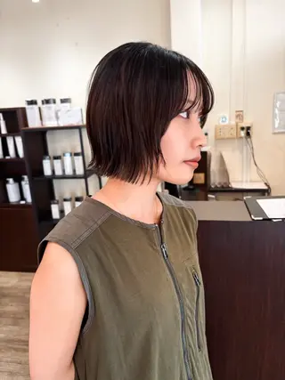 ショート Miyamoto Yasuchikaのヘアスタイル