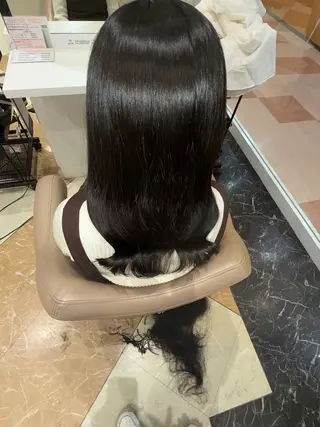 ロング 髪質改善カラー なーこ💖🌈のヘアスタイル