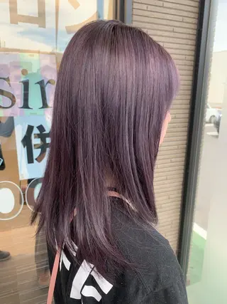 ミディアム 國井 瑞貴のヘアスタイル