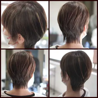 ショート パーマ 中島 剛のヘアスタイル