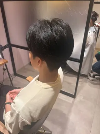 ショート メンズ 作野 潮織のヘアスタイル