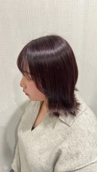カラー 本田 歩のヘアスタイル