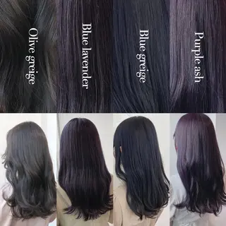 ミディアム カラー ヘアアレンジ 【公式】DISCO銀 座🪩トレンド🪽のヘアスタイル