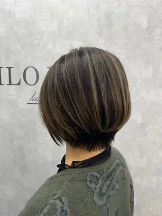 ショート RILOHANA所属・RILOHANA 宮平のヘアスタイル