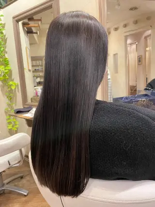 ロング パーマ 渡邉 里葉のヘアスタイル