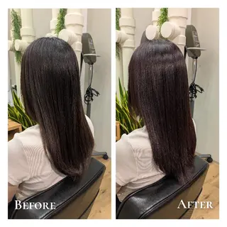 カラー Cafu hair Tachi所属・有馬 葵のヘアスタイル