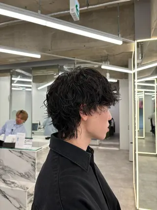 ショート パーマ 💎メンズ特化🔥 カット/パーマのヘアスタイル