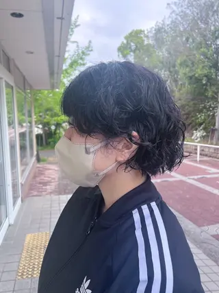 ショート レイヤー/暖色/ 髪質改善/永礼芳果のヘアスタイル