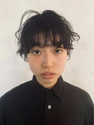 ショート パーマ Mikyo所属・江口 あゆみのヘアスタイル