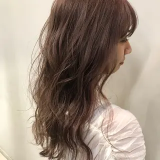 ロング カラー 心斎橋 美髪職人　近江のヘアスタイル