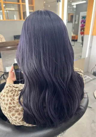 ロング カラー 【縮毛矯正/カラー】 今野寛己のヘアスタイル