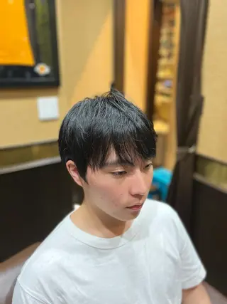 ショート メンズ UNTRACE -BARBER SHOP所属・工藤 千織のヘアスタイル