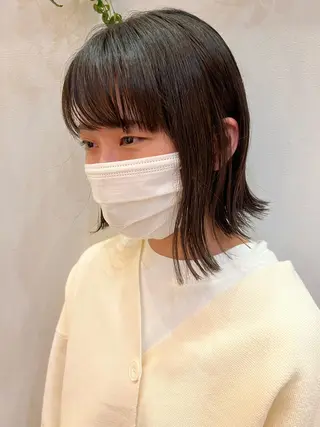 ショート 池田理紗/メンズ カット/切りっぱなしのヘアスタイル