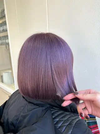 ショート カラー ヘアアレンジ 《暖色/韓国hair 》🇰🇷桑原ユキネのヘアスタイル