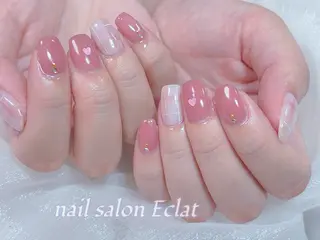 ネイル ネイルサロンエクラ 🫧Shizukaのネイルデザイン