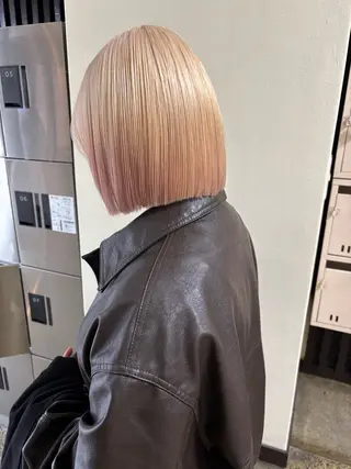 ミディアム カラー ヘアアレンジ 広島/ボブ/レイヤー 🌿‬wakabaのヘアスタイル