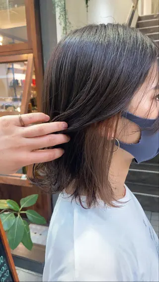 ミディアム nico🏁 rihoのヘアスタイル