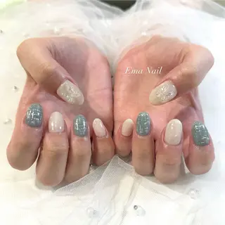 ネイル EmaNail＋KIHAKUYA東大阪瓢箪山店所属・EmaNail YUIのネイルデザイン