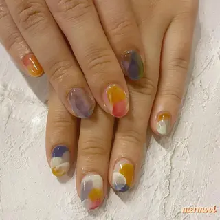 ロング ネイル mermooi所属・melumooi nailのネイルデザイン