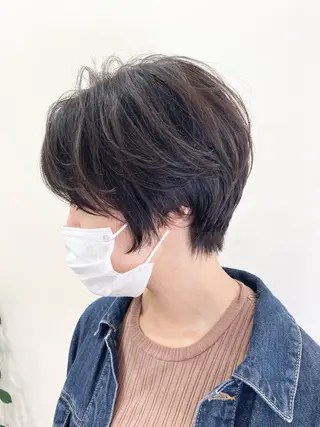 ショート 北山 なるみのヘアスタイル