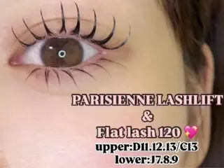 マツエク・マツパ Bloomy中目黒 meiaのマツエク・マツパデザイン