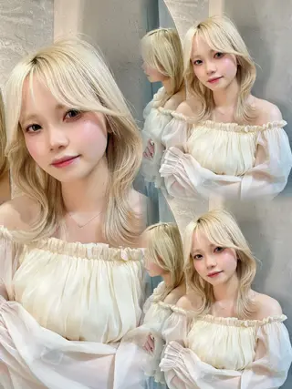 ミディアム 錦糸町美容室Londespoirロンドエスポワール所属・小久保 美空のヘアスタイル