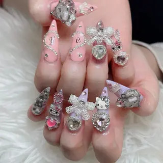ネイル ANH NAIL ゴテゴテ専門店💎のネイルデザイン