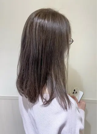 セミロング 🐺ウルフ/レイヤー 似合わせ‎🤍沙羅のヘアスタイル