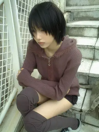 ショート ⭐︎ハイトーン /レイヤー✩momoのヘアスタイル