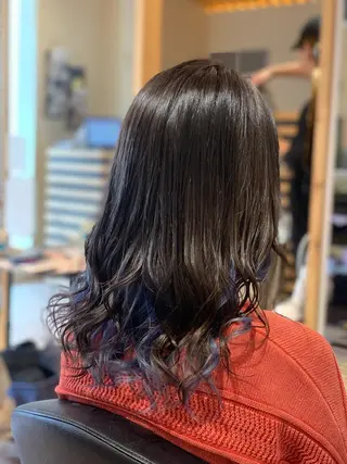 ロング カラー 関口 友行のヘアスタイル