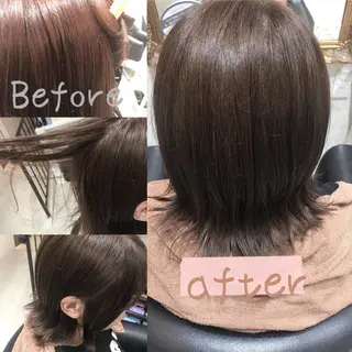 ミディアム T Maiのヘアスタイル
