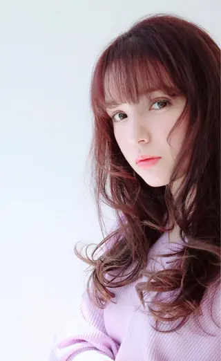 セミロング カラー パーマ 🥇髪質改善🥇 polon代表鵜澤のヘアスタイル