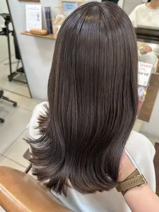 ミディアム カラー ヘアアレンジ Cloe 梅田所属・🌼北口 絢🌼のヘアスタイル