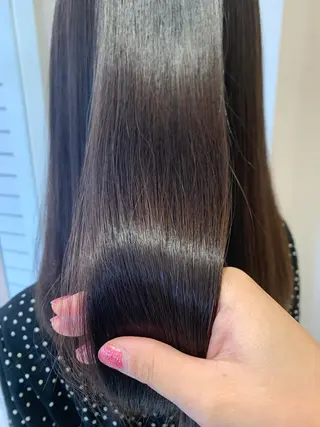 ロング パーマ 金澤 夏海のヘアスタイル