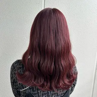 カラー ︎︎🌟韓国艶カラー ︎🌟璃奈 (ﾘﾅ)のヘアスタイル