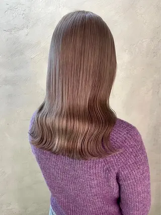 ロング カラー 🍷暖色カラー🍷 HINATAのヘアスタイル