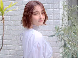 ミディアム カラー指名No.1 土井新治❄️のヘアスタイル