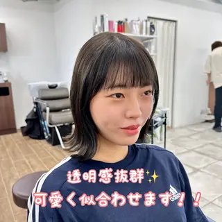 ミディアム カラー ブリーチなし/レイヤ ー特化🌈Tommyのヘアスタイル